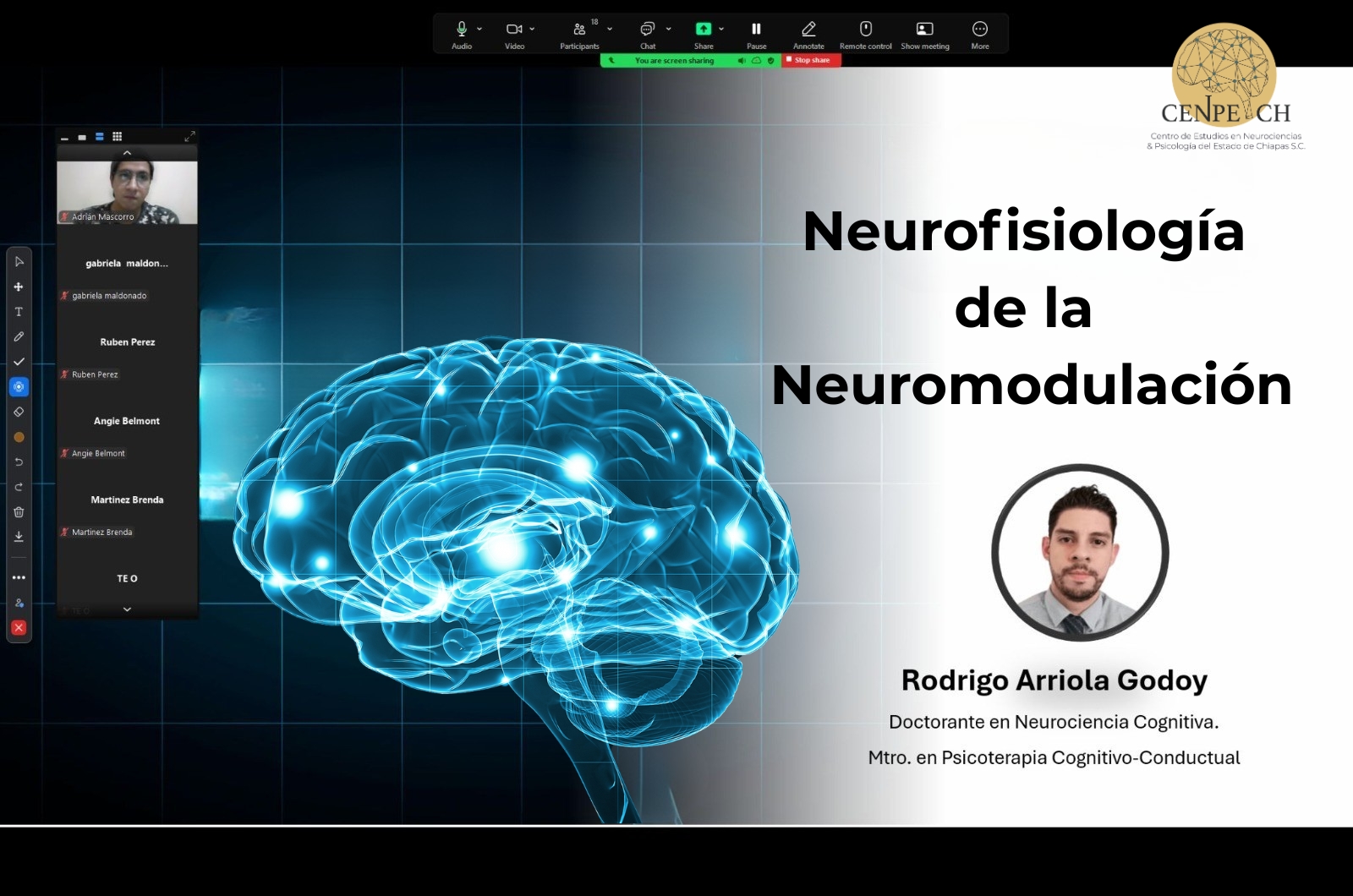 📸 ¡Iniciamos con éxito nuestro Diplomado en Neuromodulación! 🎉